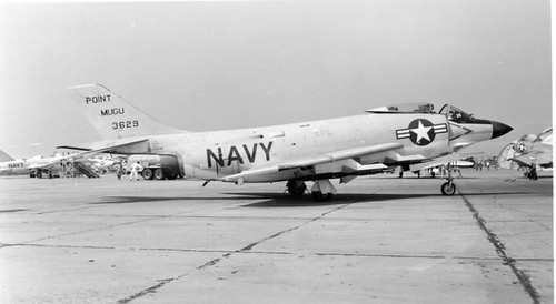 McDonnell F3H-2M missile Peter Bowers photo