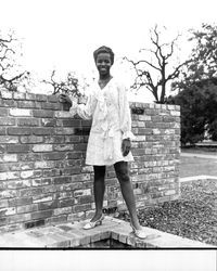 Zenobia Walker, Miss Sonoma County contestant, Santa Rosa, California, 1969
