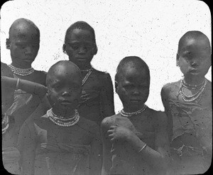 African school girls, Tanzania, ca.1898-1920