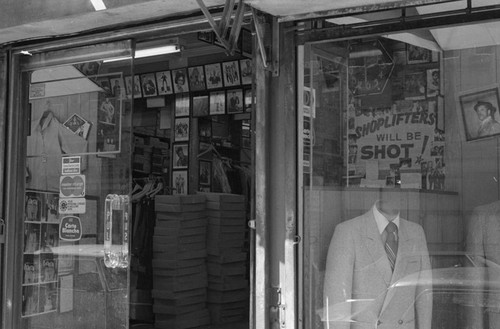 Storefront, Philadelphia, ca. 1980
