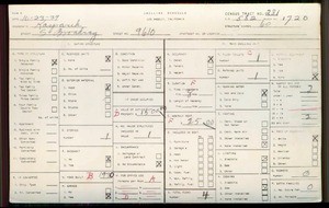 WPA household census for 9610 S BROADWAY AVENUE, Los Angeles County