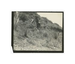 William Farnum riding on horseback, circa 1919