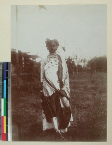 Young Sakalava woman, Madagascar