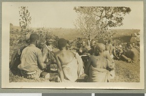 School class, Chogoria, Kenya, ca.1923