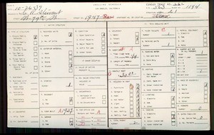 WPA household census for 1947 W 79TH ST, Los Angeles County