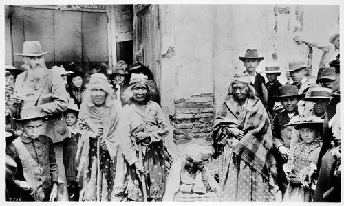 Indians at rededication of San Luis Rey