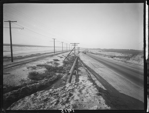 The Pacific Coast Highway between Long Beach and Huntington Beach, 1929