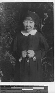 One of the postulants at Fushun, China, 1939