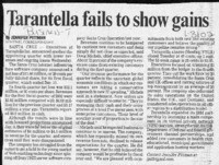 Tarantella fails to show gains