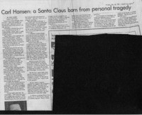 Carl Hansen: a Santa Claus born from personal tragedy