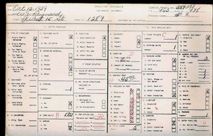 WPA household census for 1289 W 15TH, Los Angeles County