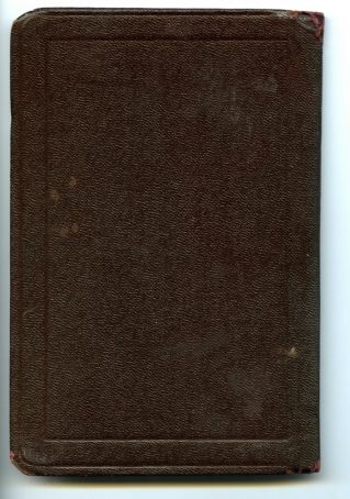 Ivan De Shields memorandum book