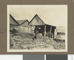 Brick works, Chogoria, Kenya, 1928