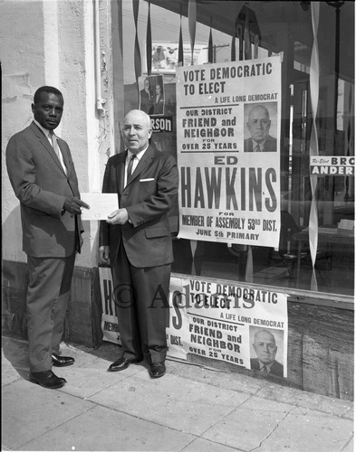 Ed Hawkins, Los Angeles, 1962