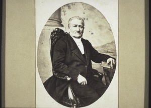 Pastor Ed. Bernoulli 1795-1875. Agent of the