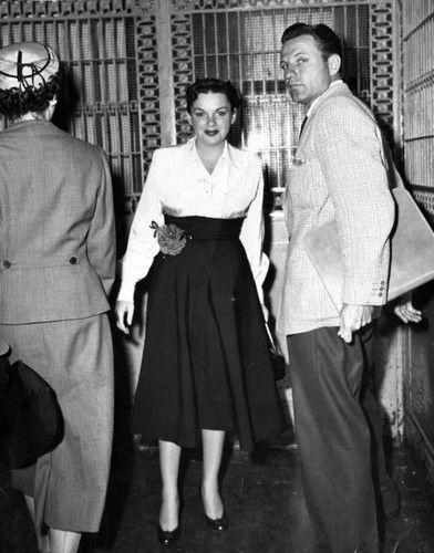 Judy Garland in court