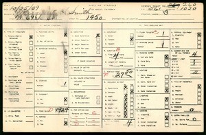 WPA household census for 1450 NORTH 69TH STREET, Los Angeles County