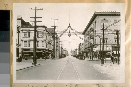 East on Eddy St. from Fillmore St. June 1926
