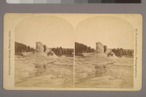 Crater of the Giant Geyser.--Photographer: W. H. Jackson & Co.--Photographer's number: 3970--Place of Publication: Denver, Colo