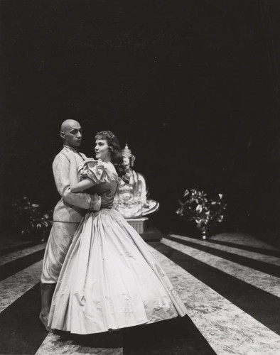 Scene from the 1959 student production of "The King and I"