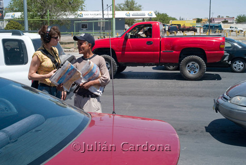 Reporter, Juárez, 2008