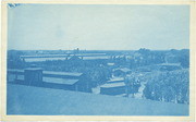 [Southern Pacific Railroad Sacramento Shops complex: panoramic view]