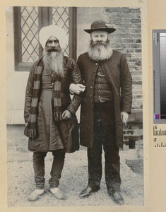 Native Pastor and Missionary, Punjab, Pakistan, ca.1890