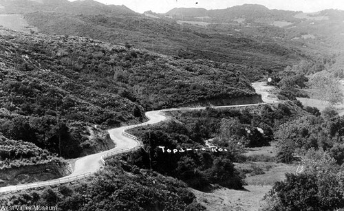 Topanga Canyon Road, circa 1921