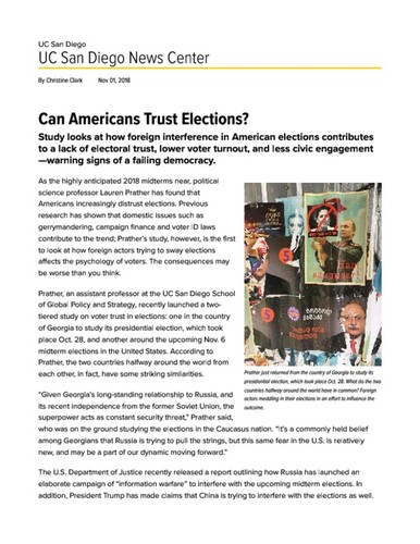 Can Americans Trust Elections?