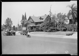 Street intersections and views around 6th Street and Vermont Avenue, Los Angeles, CA, 1928