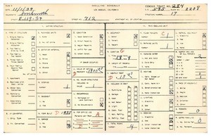 WPA household census for 712 EAST 119TH STREET, Los Angeles County