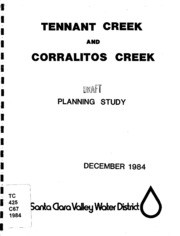 Tennant Creek and Corralitos Creek Planning Study
