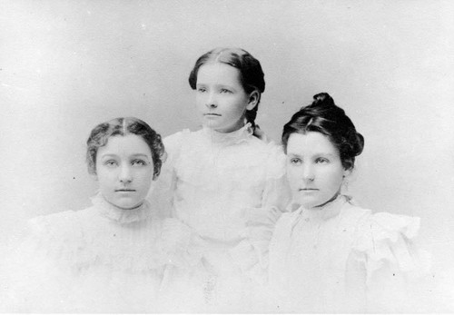 Benjamin F. Patterson's daughters, circa 1885