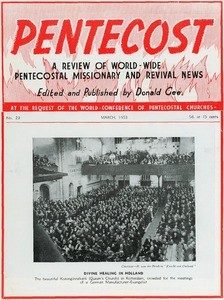 Pentecost, nos. 23-26, Mar.-Dec. 1953