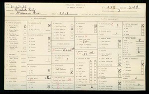 WPA household census for 2018 DARWIN AVE, Los Angeles