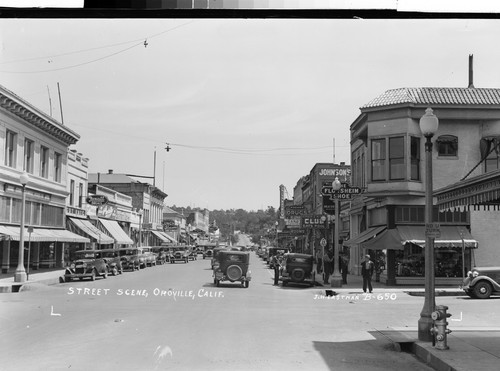 Street Scene, Oroville, Calif