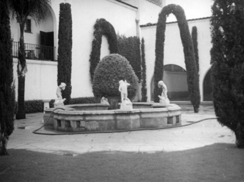 Fountain at the Palomar Ballroom