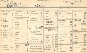 WPA household census for 2924 JEFFERIES AVE, Los Angeles