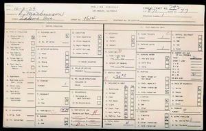 WPA household census for 1614 LAKME AVE, Los Angeles County
