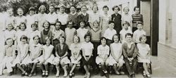 Lincoln Primary School third grade class, Petaluma, California, 1932