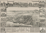 Bird's-eye view, looking south, of Antioch, Cal.