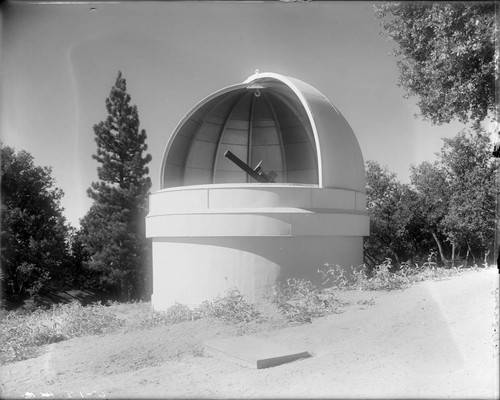 The 6-inch telescope and dome, Mount Wilson Observatory