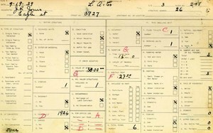 WPA household census for 3727 EAGLE