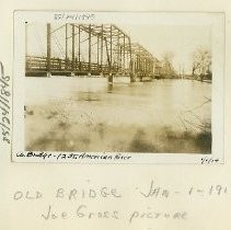 Co. Bridge - 12 St. American River 1/1/14