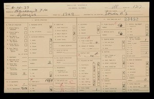WPA household census for 1349 GEORGIA, Los Angeles
