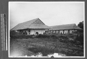 Model houses for rearing silkworms at Lingnan University, Guangzhou, Guangdong, China, 1931