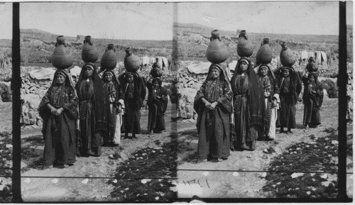 The beautiful water carriers of Ramallah, Palestine
