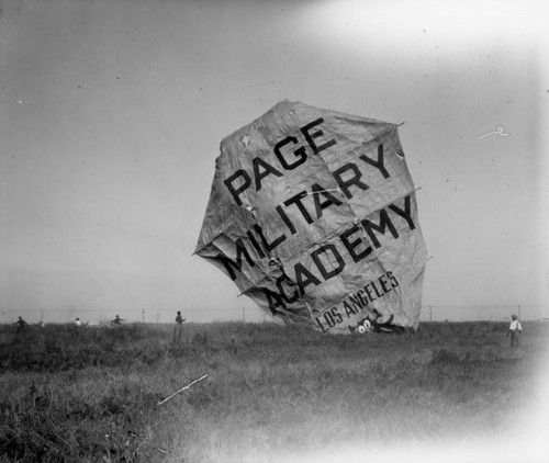 Page Military Academy kite