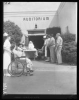 Queen of Angels employees, Queen of Angels Hospital, Los Angeles, 1956