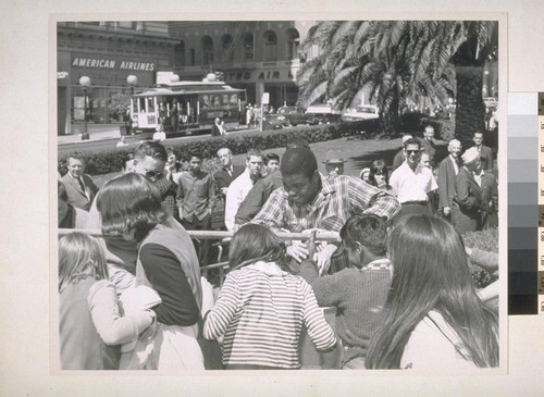 Beatles Fan Club, Bay Union Square (Two photos)
